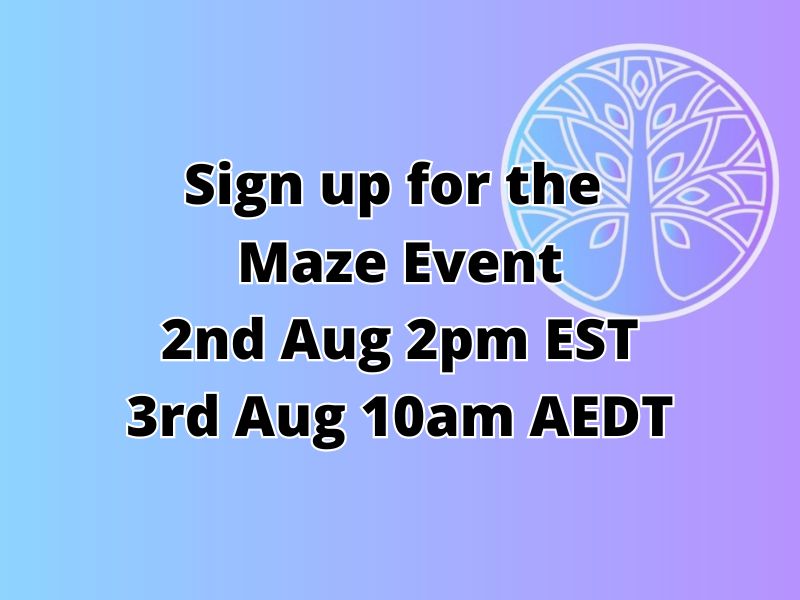 Sign up to maze event